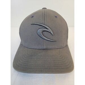 Rip Curl Hat Baseball Cap Fitted Gray Surf Skater Casual Mens Gray